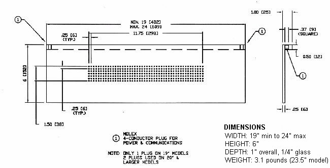 TransLED Dimensions Drawing